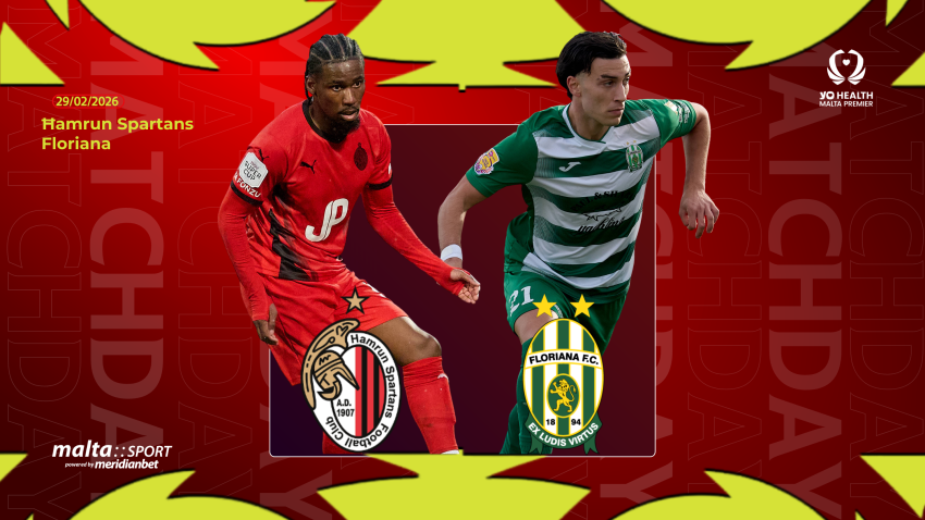Ħamrun Spartans and Floriana set for decisive YoHealth Malta Premier clash