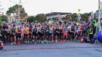 Hand-in-hand finish in the Marathon and records in the Half Marathon at the 41st LifeStar Malta Marathon