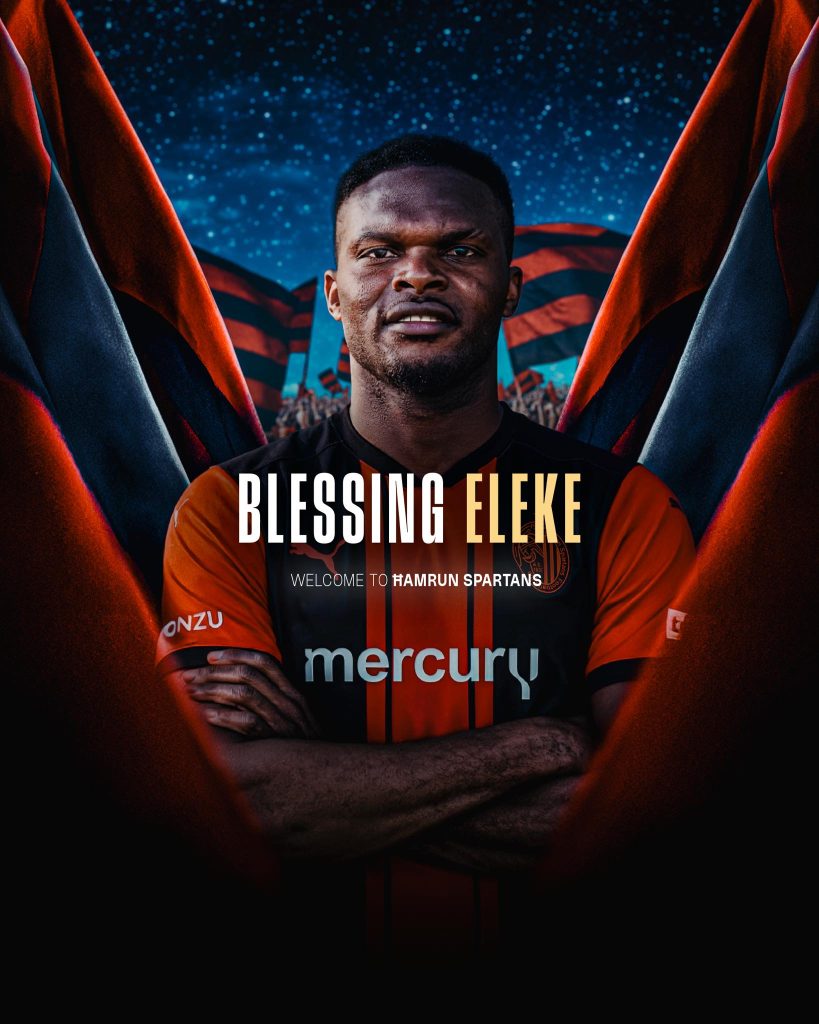 Ħamrun Boost Attack With Signing Of Experienced Forward Blessing Eleke | Maltasport.mt