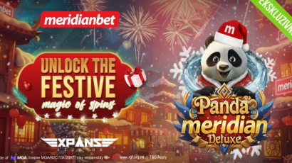 Meridianbet Expands Casino Line-Up With ‘Meridian Panda Deluxe’ Slot and Lucky Hour Bonus