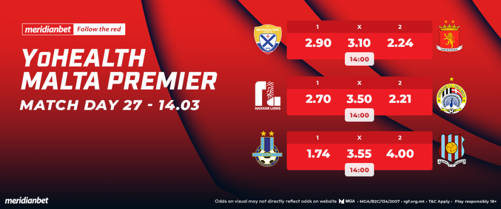 Malta Premier Odd, Link: Https://A.meridianbet.com/C/J1Texl