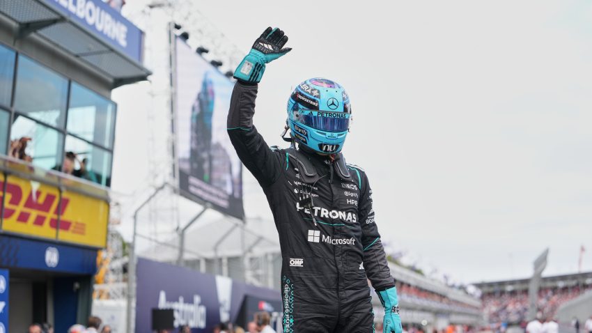 George Russell takes pole position for the 2026 Australian Grand Prix