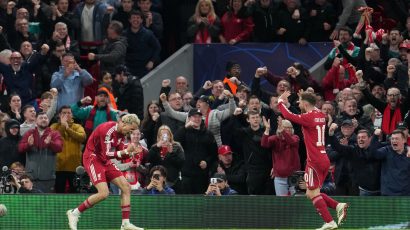 Liverpool back in the Quarter Finals after four years