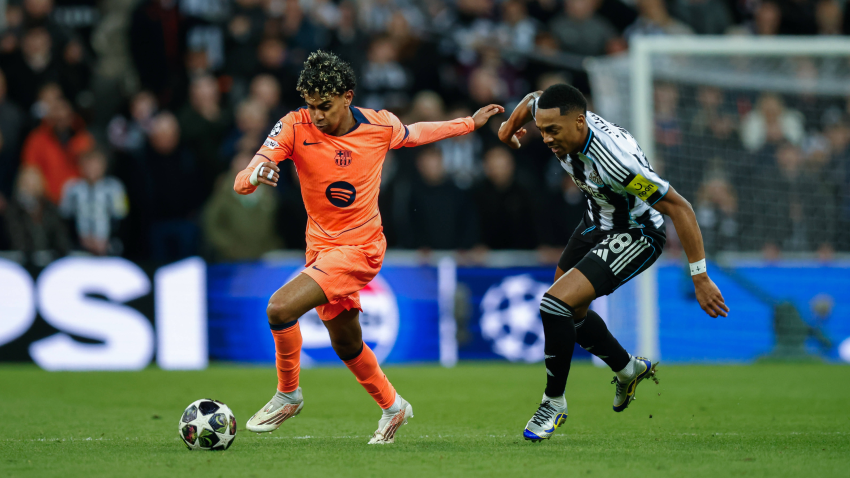 Newcastle take first leg lead only for Barcelona to equalise late