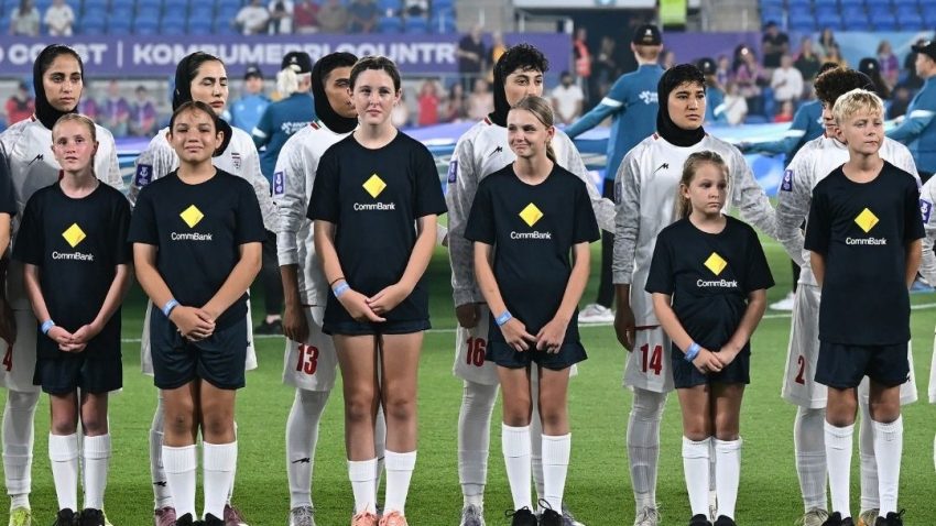 Iran players criticised after not singing anthem before Asian Cup match
