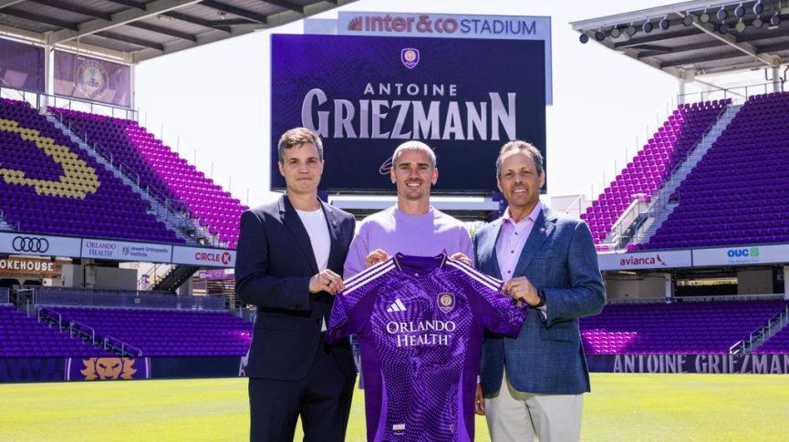 Griezmann signs for Orlando City in the MLS