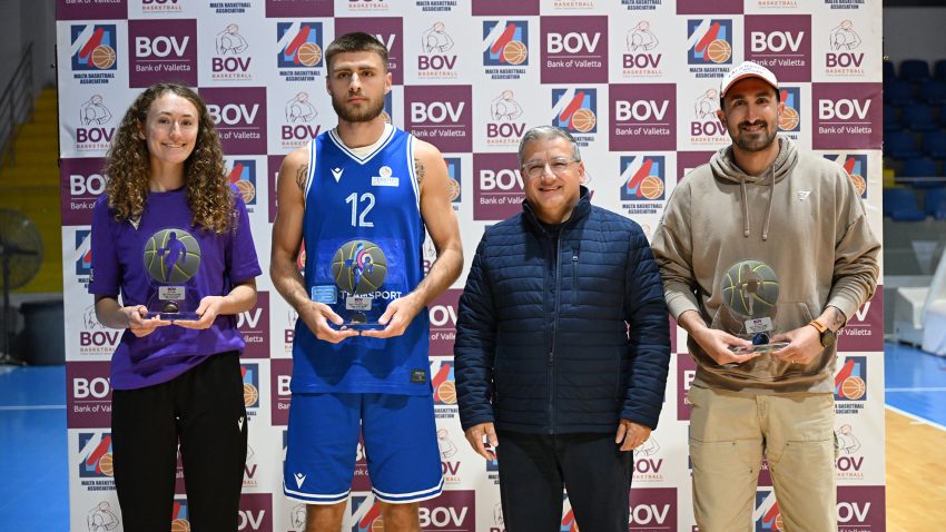 ThreadGill, Wikstrom and Bugeja win BOV Basketball Players of the Month awards for February