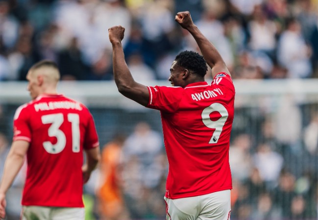 Forest stun Spurs to take major step away from relegation zone