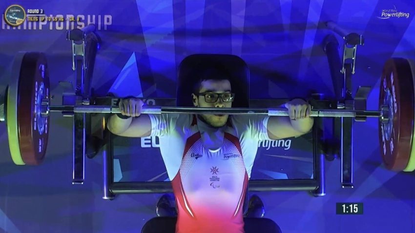 Nick Mercieca becomes first athlete to compete at Para Powerlifting European Championships