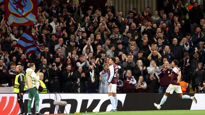 Aston Villa reach semi-finals after big win over Bologna