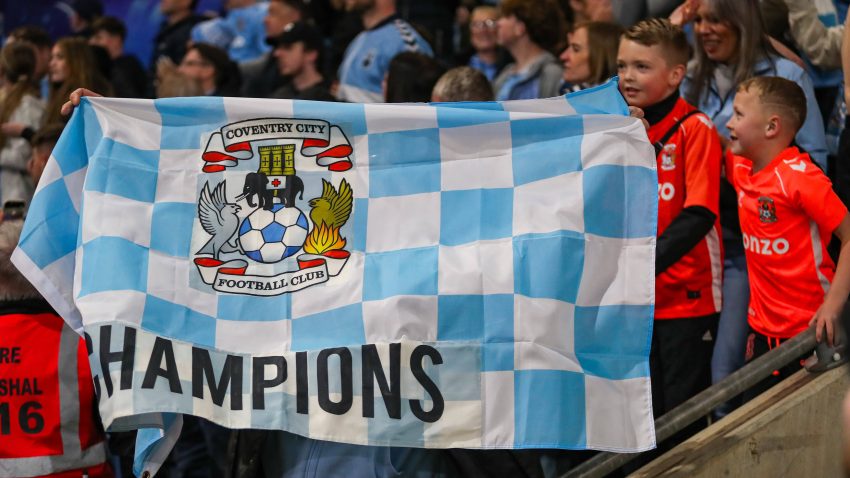 The return of Coventry City after 25 years away from the Premier League