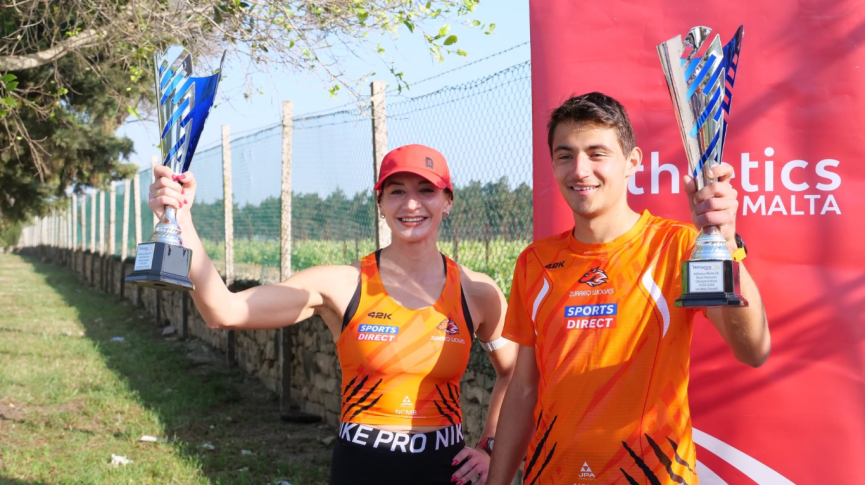 Isaura Camilleri And Gabriel Farrugia Win National 5K Titles