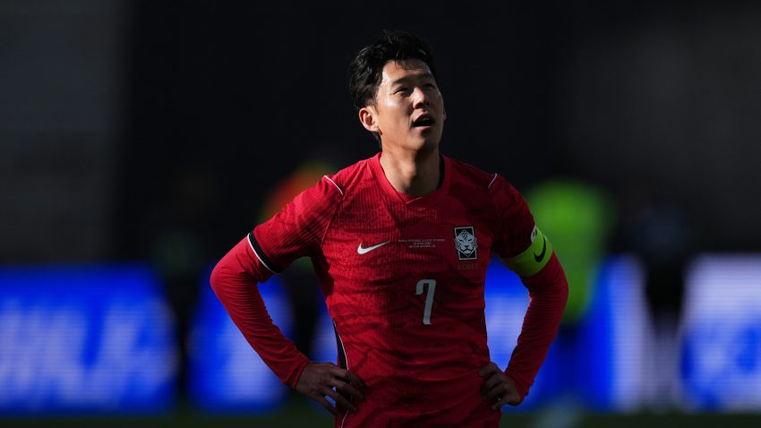South Korea coach backs Son Heung-min despite poor form
