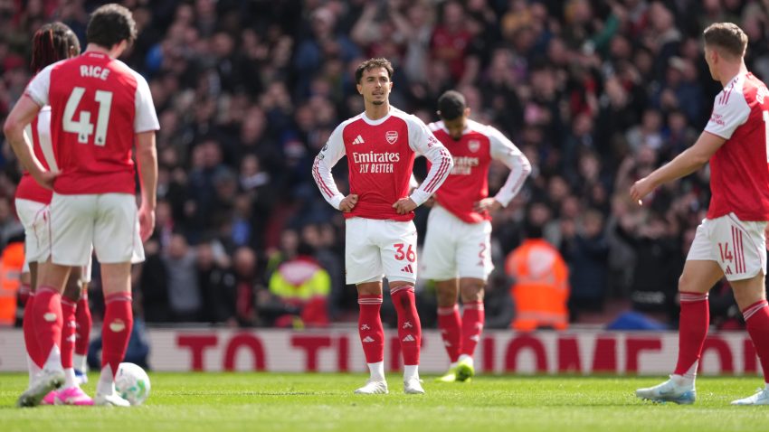 Arsenal’s title hopes hit after defeat to Bournemouth