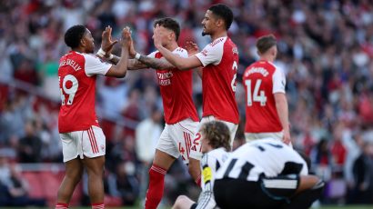 Arsenal secure tight win despite late pressure