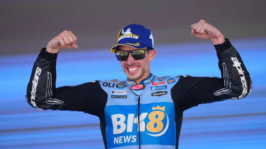 Alex Marquez wins Spanish Grand Prix as Marc crashes out