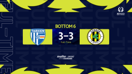 Six-goal thriller ends all square as Tarxien and Żabbar share the spoils