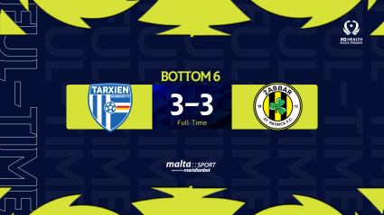 Six-Goal Thriller Ends All Square As Tarxien And Żabbar Share The Spoils