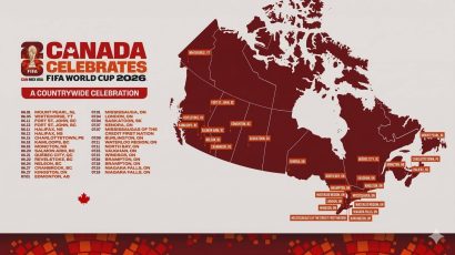 FIFA reveals Canada Celebrates nationwide tour for the FIFA World Cup 2026