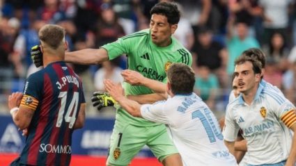 Zaragoza Goalkeeper Andrada Handed 13 Match Ban After Punching Opponent