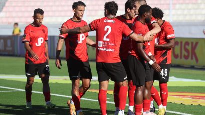 Mbong inspires late strong performance as Ħamrun beat Floriana