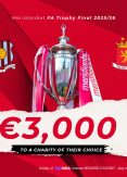 Meridianbet FA Trophy Final to feature €3,000 Charity Donation Initiative