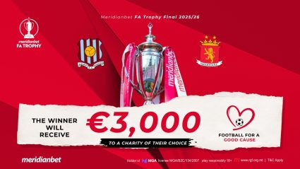 Meridianbet Fa Trophy Final To Feature €3,000 Charity Donation Initiative