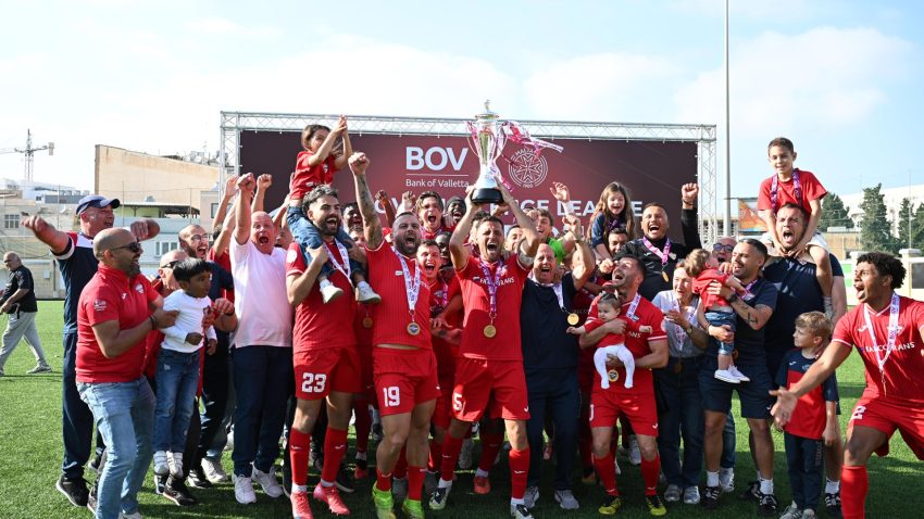 Balzan win the BOV Challenge League and return to the Malta Premier
