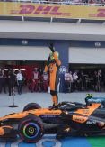 Norris takes Miami sprint pole as Antonelli storms into front row